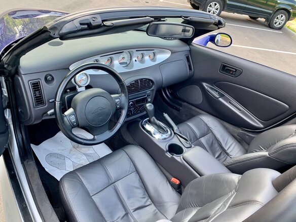 2001 Chrysler Prowler, серебристый - вид 13