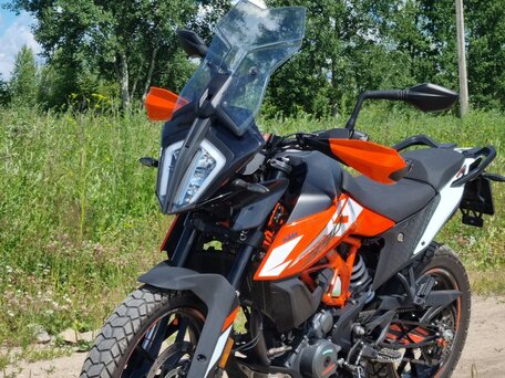 2023 KTM 390 Adventure, оранжевый, 599000 рублей, вид 1