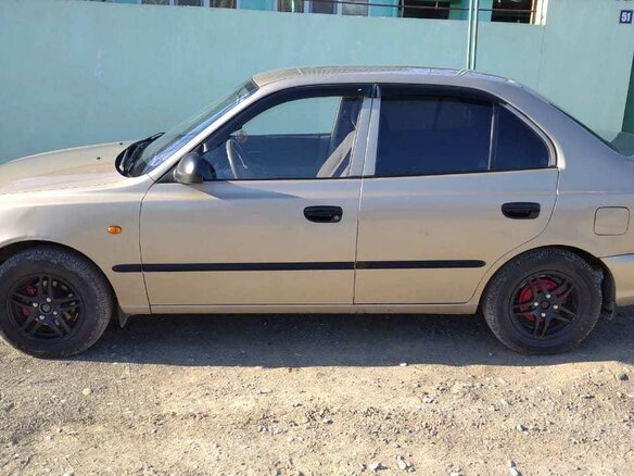 2006 Hyundai Accent ТагАЗ II, бежевый - вид 1