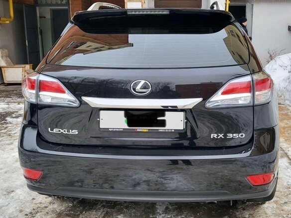 2015 Lexus RX 350 III Рестайлинг, чёрный, 3100000 рублей - вид 1