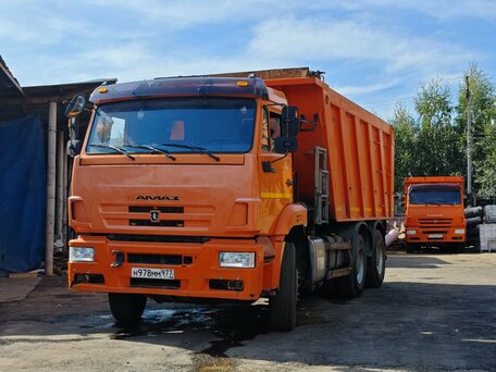 2021 КамАЗ 6520, оранжевый, 2100000 рублей, вид 1