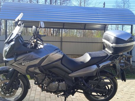2010 Suzuki V-Strom DL 650, серебристый, 595000 рублей, вид 4