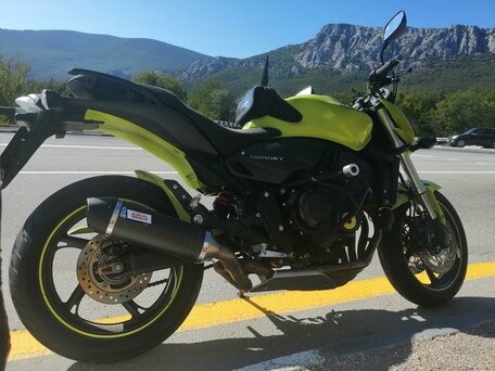 2009 Honda CB 600F Hornet, жёлтый, 460000 рублей, вид 1