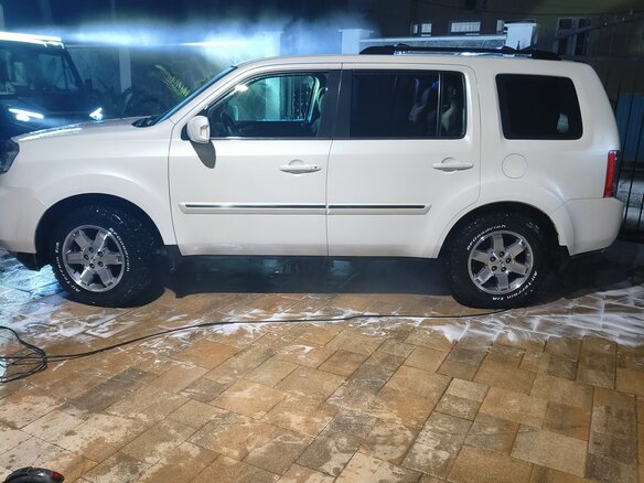 2014 Honda Pilot II Рестайлинг, белый, 2550000 рублей - вид 2