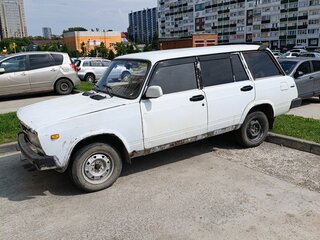 1999 Lada (ВАЗ) 2104 4-speed, белый, 65000 рублей, вид 4