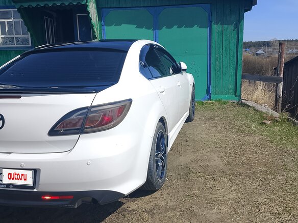 2010 Mazda 6 II (GH) Рестайлинг, белый, 800000 рублей - вид 3
