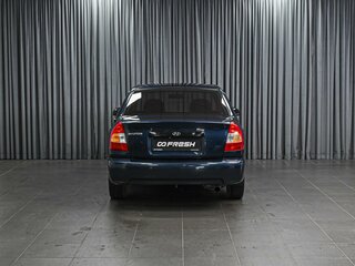 2009 Hyundai Accent ТагАЗ II, синий, 685000 рублей, вид 4