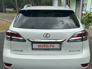 2012 Lexus RX 270 III Рестайлинг, белый, 2450000 рублей, вид 3