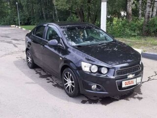 2012 Chevrolet Aveo II, чёрный, 650000 рублей, вид 1
