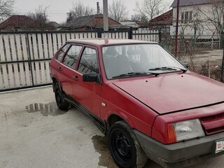 1989 Lada (ВАЗ) 2109, красный, 35000 рублей, вид 1