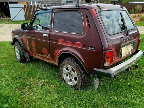 2014 Lada (ВАЗ) 2121 (4x4) I Рестайлинг, пурпурный - вид 3
