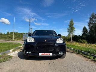 2003 Porsche Cayenne S I (955), синий, 750000 рублей, вид 4