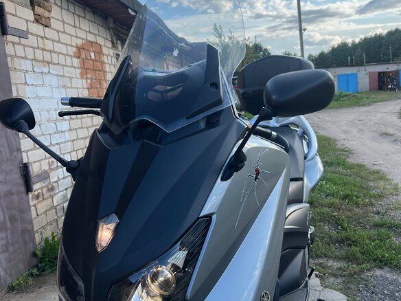 2009 Yamaha TMAX, чёрный, 550000 рублей