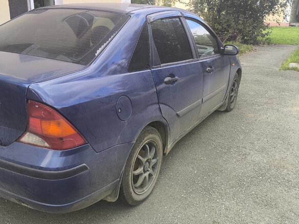 2003 Ford Focus I Рестайлинг, синий, 210000 рублей - вид 2