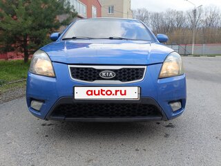 2010 Kia Rio II Рестайлинг, синий, 620000 рублей, вид 1