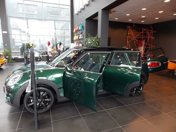2016 Mini Clubman Cooper S II, зелёный