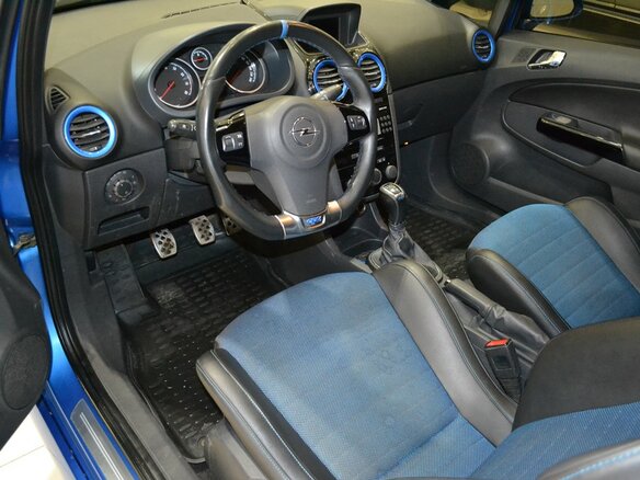 2008 Opel Corsa OPC D, синий - вид 8
