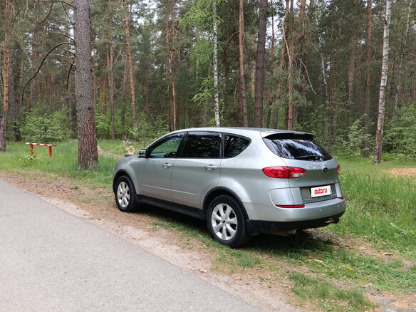 2005 Subaru Tribeca I, серый, 730000 рублей - вид 6