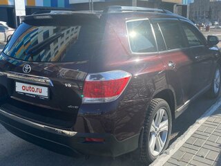2011 Toyota Highlander II (XU40) Рестайлинг, фиолетовый, 2350000 рублей, вид 3