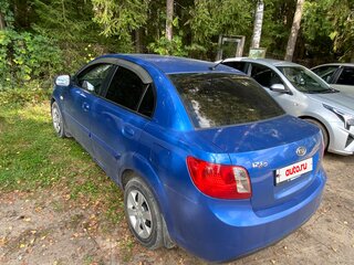2010 Kia Rio II Рестайлинг, синий, 550000 рублей, вид 4