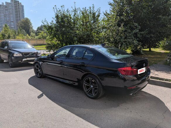 2015 BMW 5 серии 520i VI (F10/F11/F07) Рестайлинг, чёрный, 2200000 рублей - вид 7
