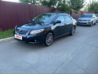 2007 Toyota Corolla X (E140, E150), чёрный, 420000 рублей, вид 1