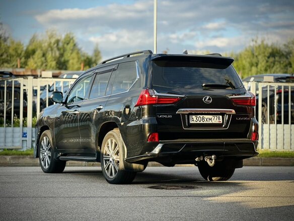 2016 Lexus LX 450d III Рестайлинг 2, чёрный - вид 5