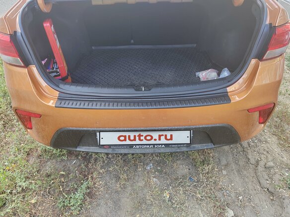 2017 Kia Rio IV, оранжевый, 1280000 рублей - вид 8