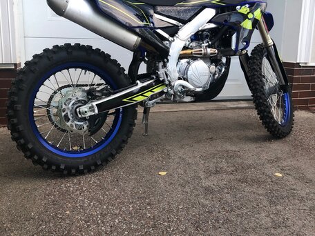 2022 Yamaha WR450F, синий, 950000 рублей, вид 2