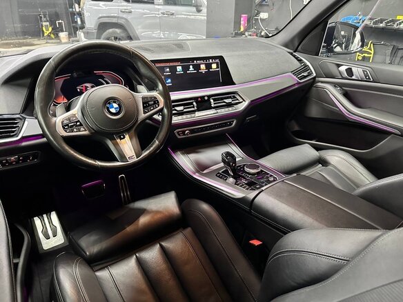 2019 BMW X5 30d IV (G05/G18), чёрный, 5750000 рублей - вид 5