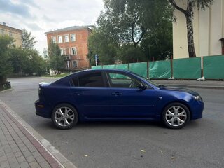 2008 Mazda 3 4-speed I (BK) Рестайлинг, синий, 550000 рублей, вид 4