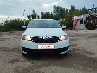 2014 Skoda Rapid I, белый, 420000 рублей, вид 3