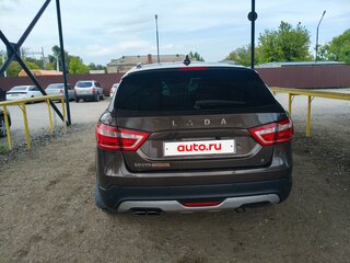 2017 Lada (ВАЗ) Vesta SW Cross I, коричневый, 850000 рублей, вид 5