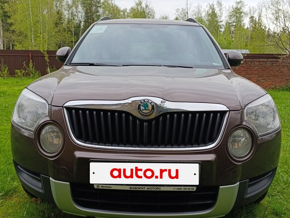 2013 Skoda Yeti I, коричневый, 1390000 рублей - вид 4