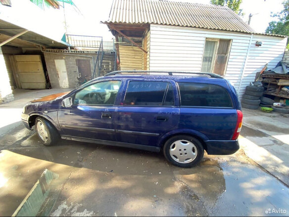 1998 Opel Astra G, синий, 350000 рублей - вид 4