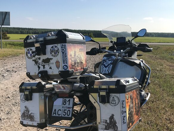 2014 BMW R 1200 GS Adventure, зелёный, 1000000 рублей - вид 1