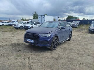 2022 Audi Q7 45 TDI II (4M) Рестайлинг, синий, 6334000 рублей, вид 1