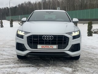 2019 Audi Q8 55 TFSI I (4M), белый, 6900000 рублей, вид 1