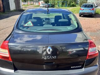2007 Renault Megane II Рестайлинг, чёрный, 580000 рублей, вид 4