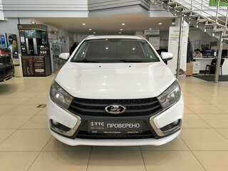 2019 Lada (ВАЗ) Vesta SW I, белый, 770000 рублей, вид 2