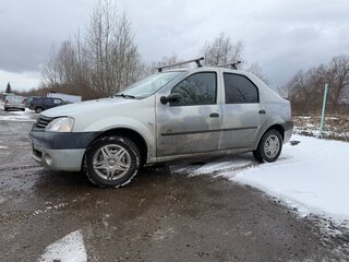 2006 Renault Logan I, серебристый, 250000 рублей, вид 4