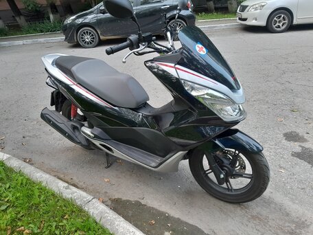 2015 Honda PCX 150, чёрный, 300000 рублей, вид 1