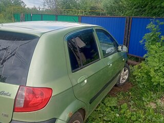 2007 Hyundai Getz I Рестайлинг, зелёный, 350000 рублей, вид 2