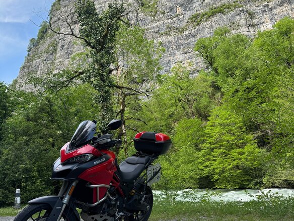 2021 Ducati Multistrada 950, красный, 1150000 рублей