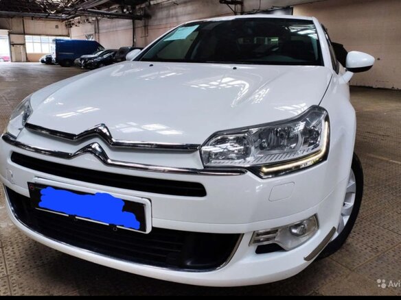 2012 Citroen C5 II, белый, 650000 рублей - вид 2