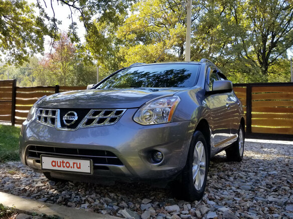 2012 Nissan Rogue I Рестайлинг, серебристый - вид 1