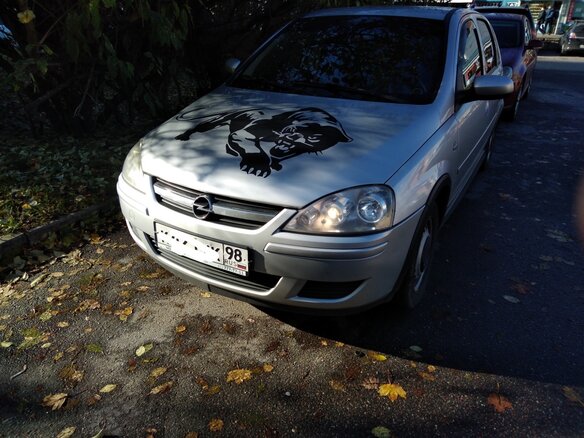 2006 Opel Corsa C Рестайлинг, серебристый - вид 1
