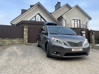 2015 Toyota Sienna III Рестайлинг, серый, 1987190 рублей, вид 4