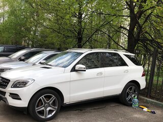 2015 Mercedes-Benz M-Класс 350 CDI III (W166), белый, 3500000 рублей, вид 3