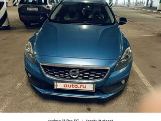 2014 Volvo V40 Cross Country I, голубой, 1250000 рублей, вид 3